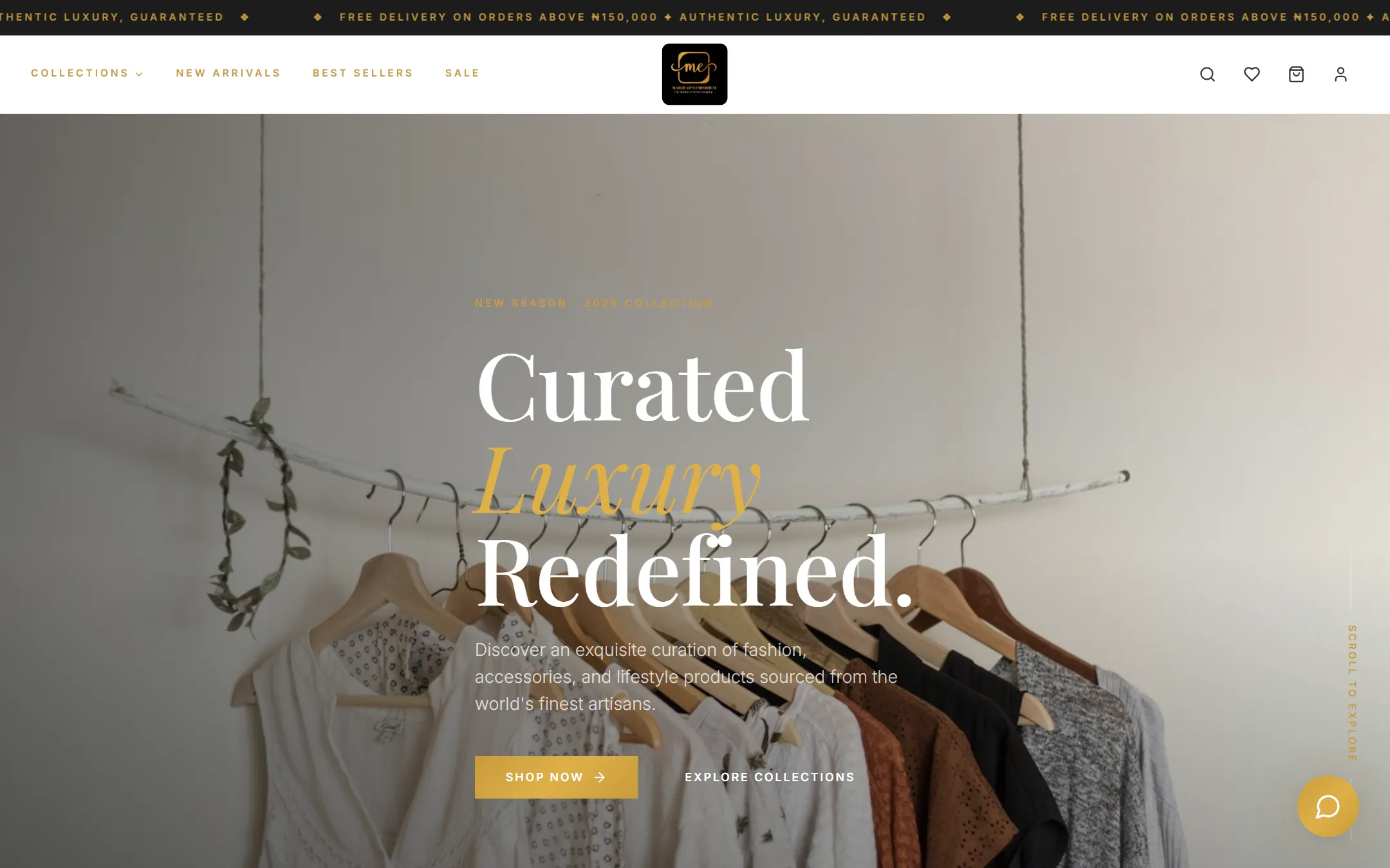 Marolad’s Emporium — A collection-led luxury store for fashion, accessories and lifestyle pieces.